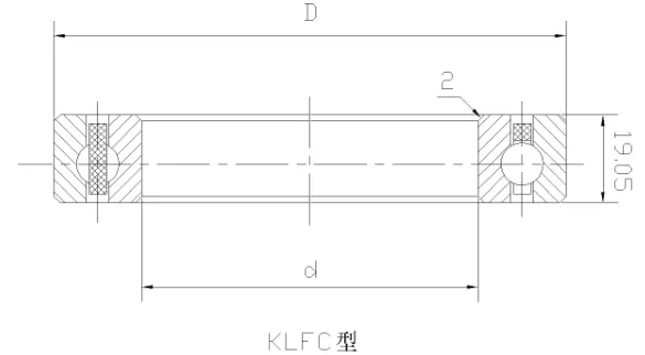 KLFC深溝球等截面薄壁軸